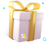 Receba seus bônus de boas-vindas no 5L